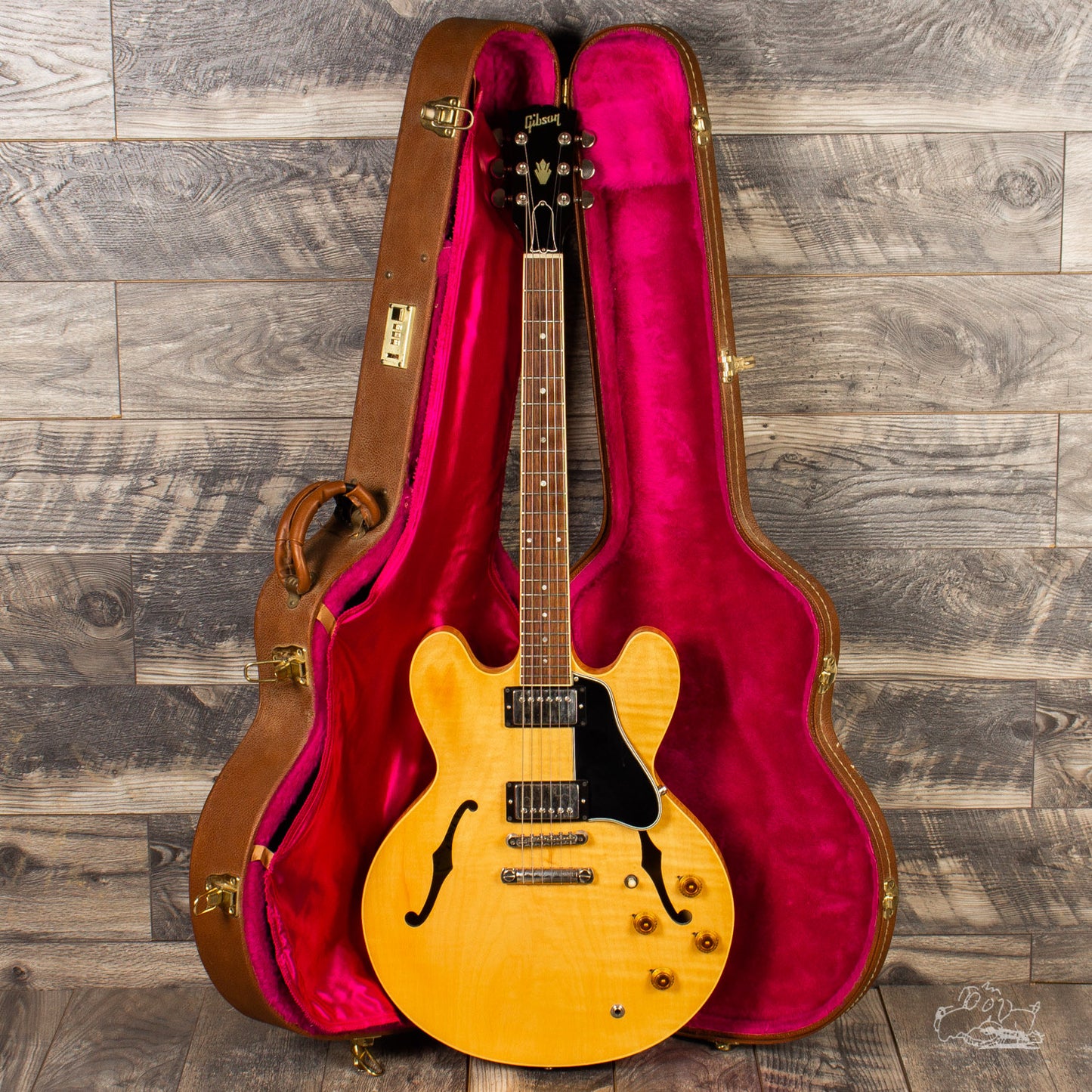 1992 Gibson ES-335 Dot Figured Top in Antique Natural