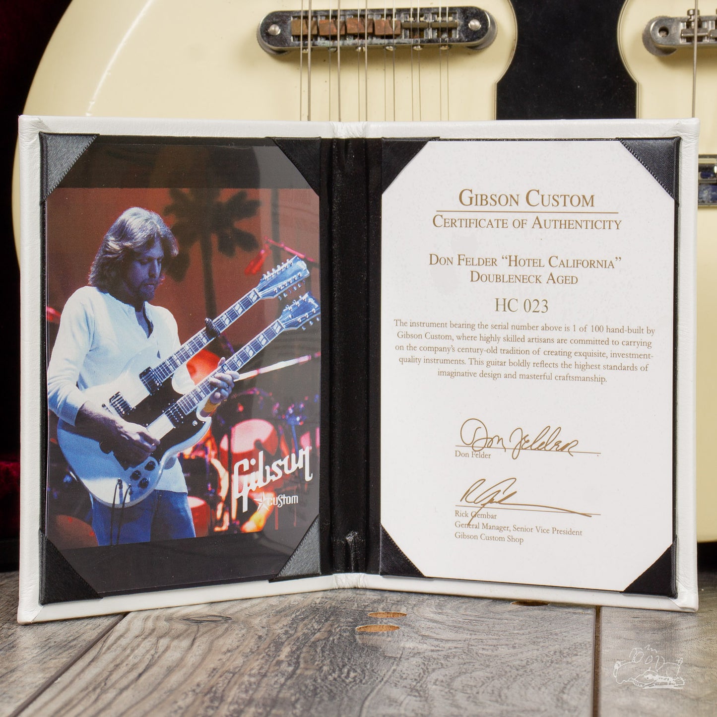 2010 Gibson Custom Don Felder EDS-1275 Doubleneck Aged - Make an Offer