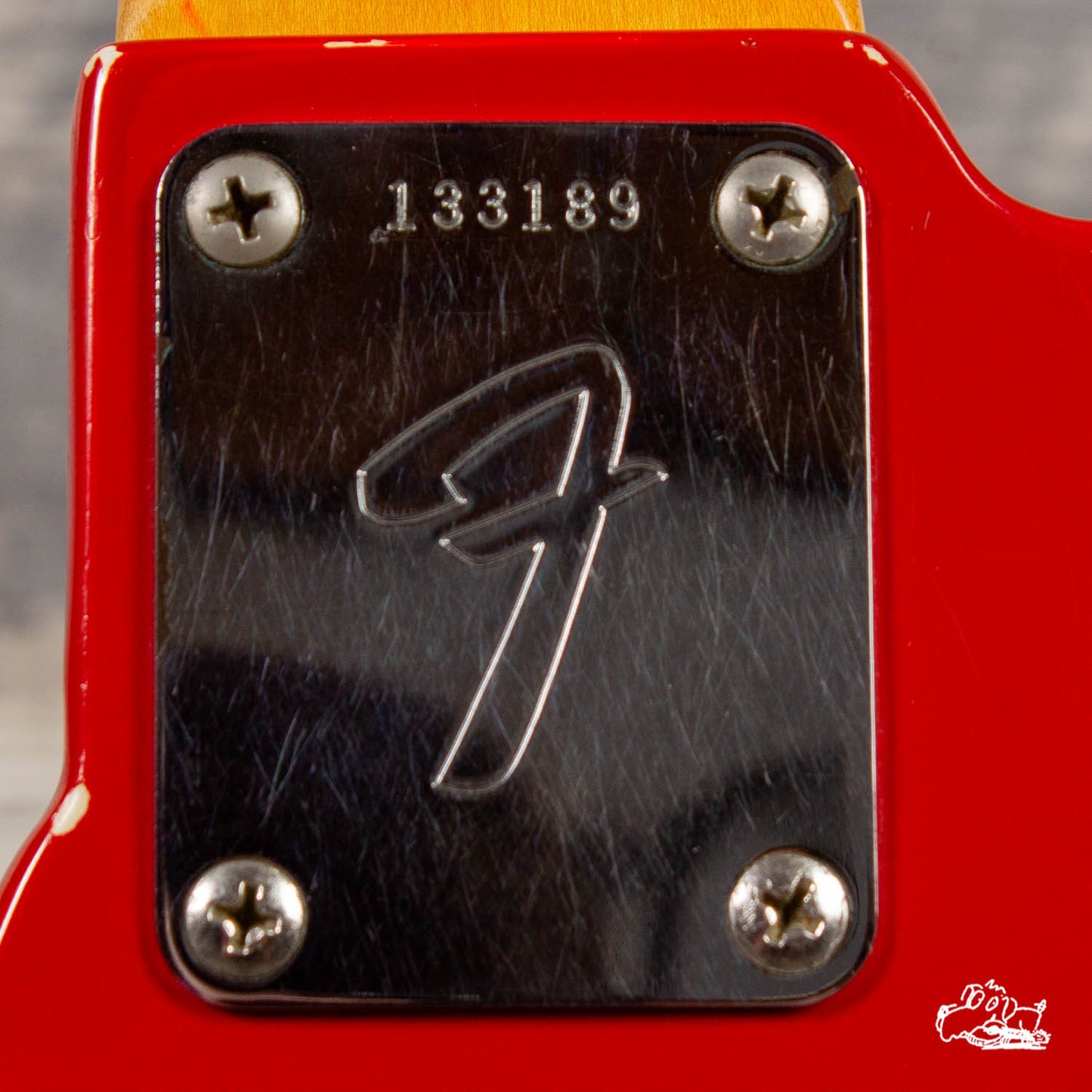 1966 Fender Jazz Bass - Dakota Red-Family owned