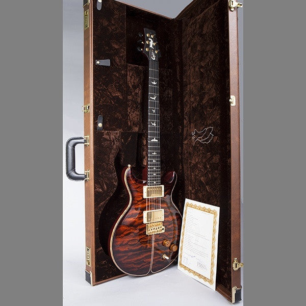 2010 PRS Private Stock #2601 Santana II, Burnt Orange Burst - Garrett Park Guitars
 - 10
