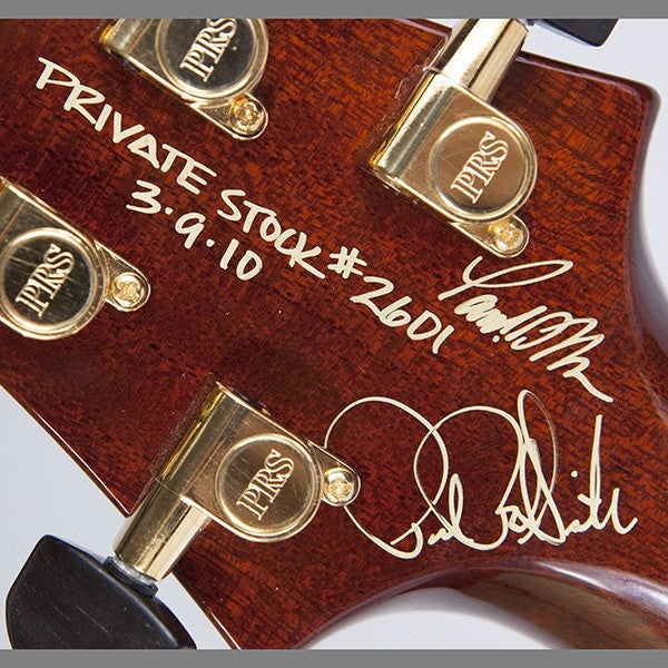 2010 PRS Private Stock #2601 Santana II, Burnt Orange Burst - Garrett Park Guitars
 - 9