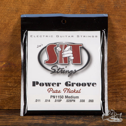 S.I.T. Power Groove Pure Nickel Electric Guitar Strings