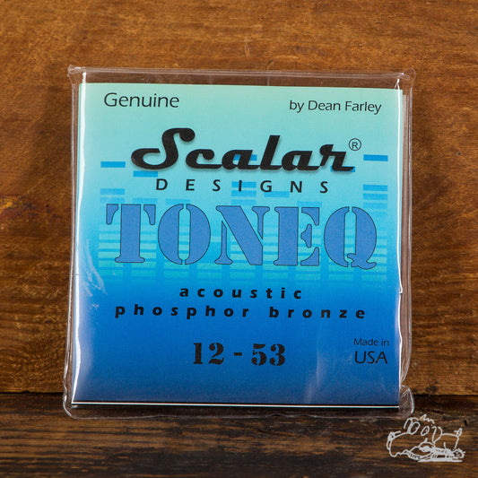 Scalar Designs ToneQ Phosphor Bronze 12-53 Acoustic Guitar Strings
