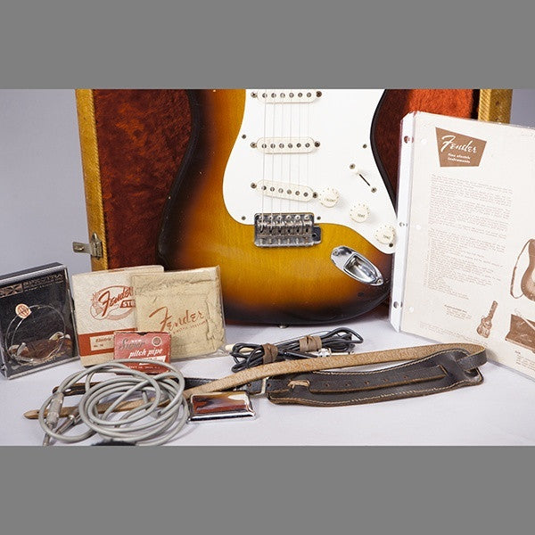 1958 Fender Stratocaster, 3-Tone Sunburst - Garrett Park Guitars
 - 11