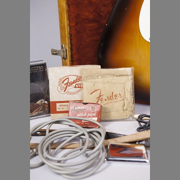 1958 Fender Stratocaster, 3-Tone Sunburst - Garrett Park Guitars
 - 12