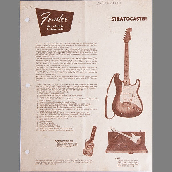 1958 Fender Stratocaster, 3-Tone Sunburst - Garrett Park Guitars
 - 17