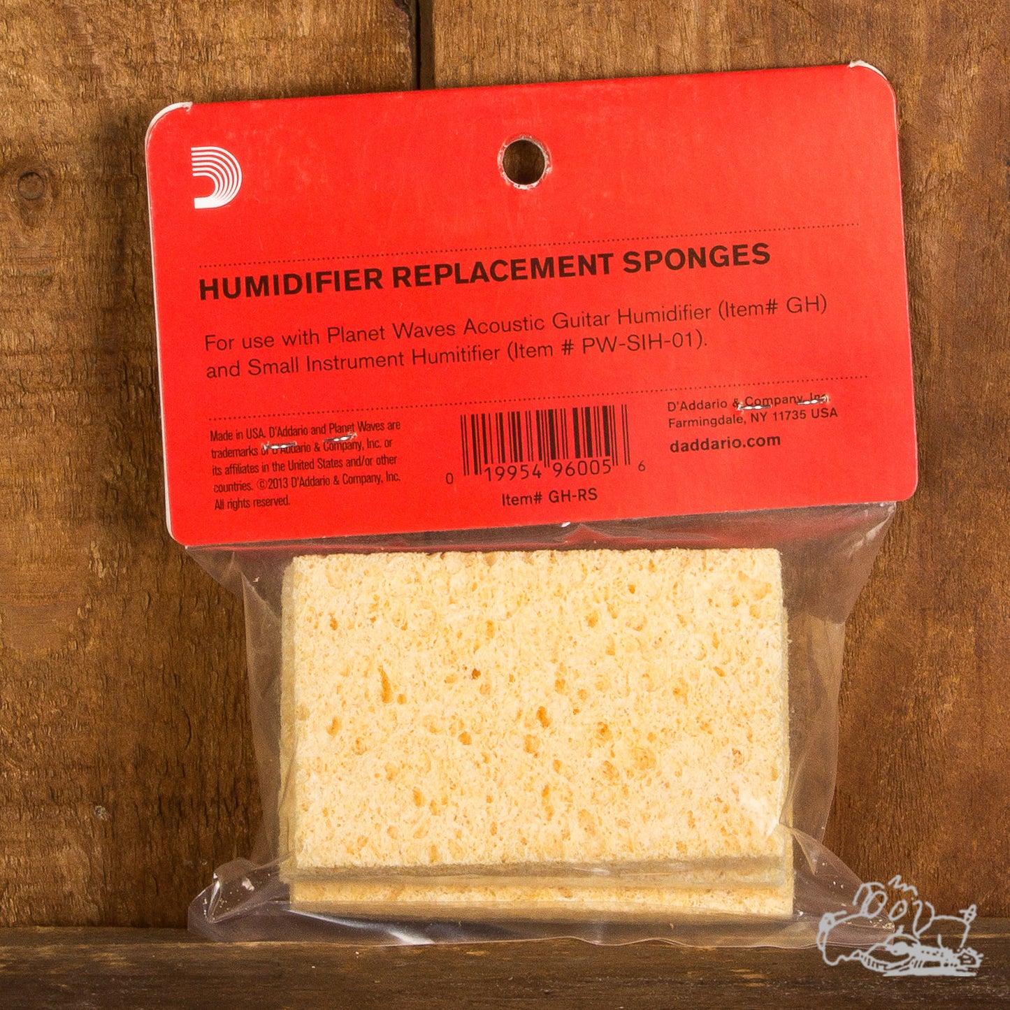 D'addario Planet Waves Replacement Humidifier Sponges