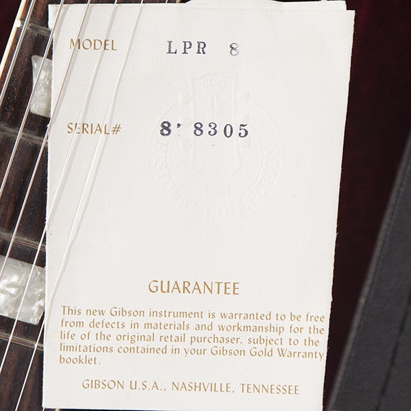 1998 Gibson Les Paul R8, Butterscotch - Garrett Park Guitars
 - 10