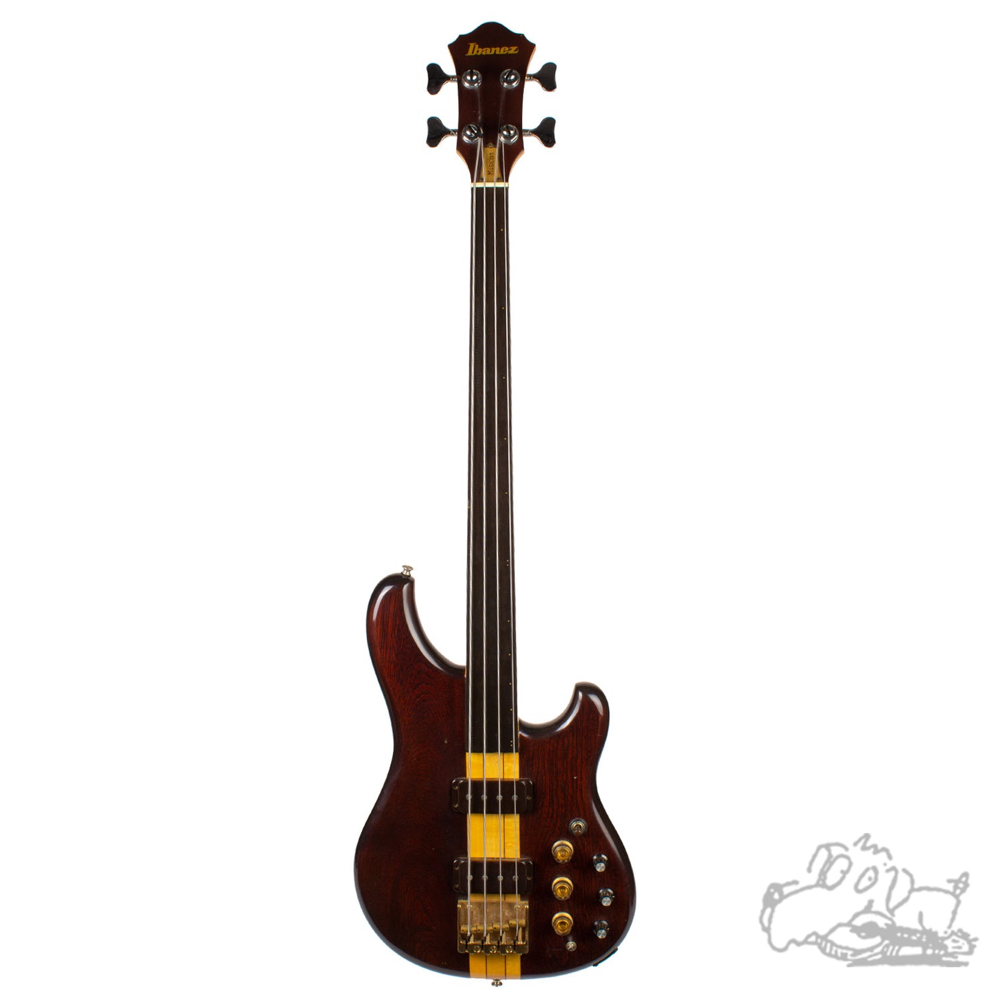 1981 Ibanez Musician Fretless Electric Bass
