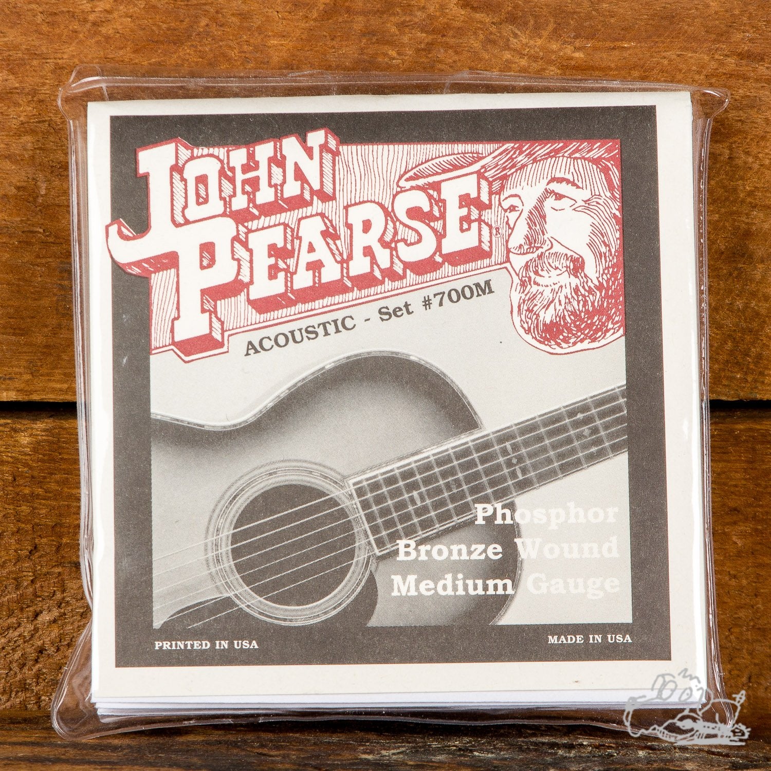 John Pearse 13-56 Phpsphor Bronze Medium Acoustic Guitar Strings