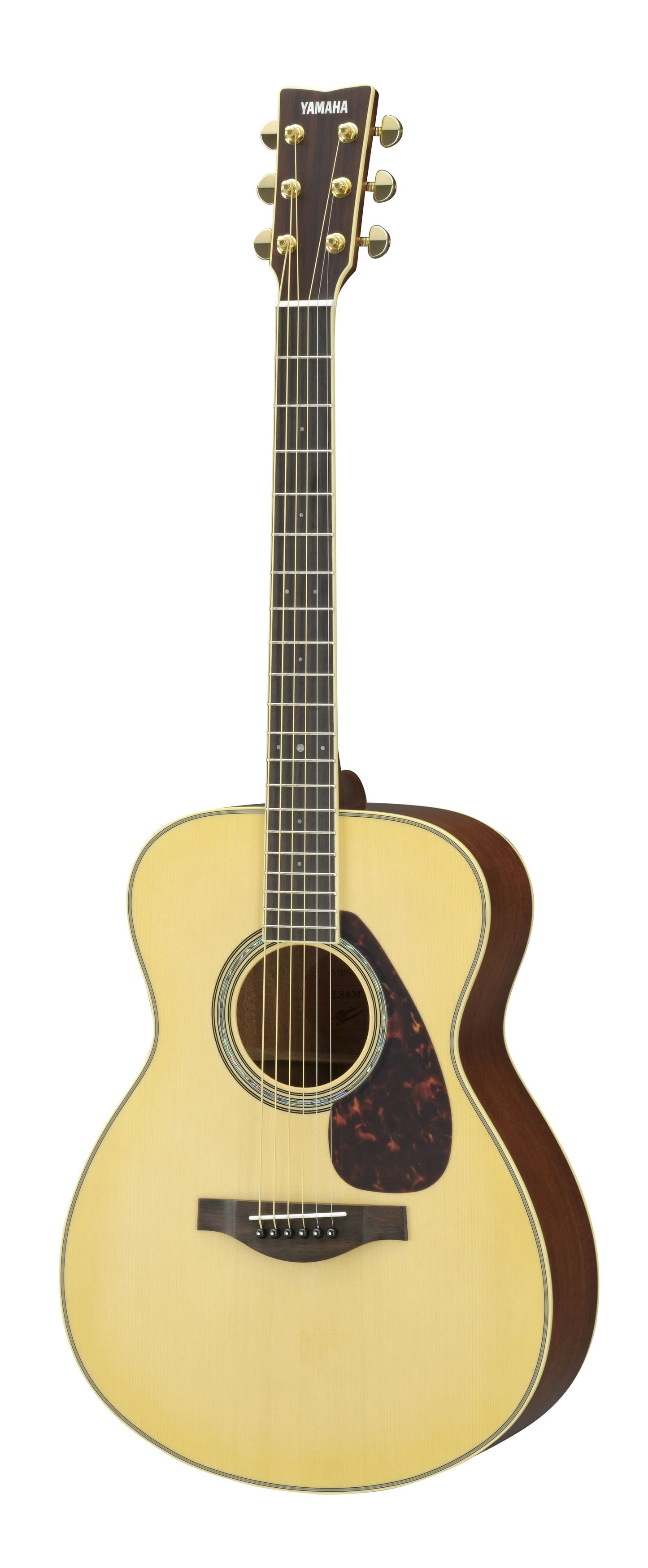 Yamaha LS6M - Concert Size Spruce & Mahogany Acoustic Guitar w/ A.R.E.