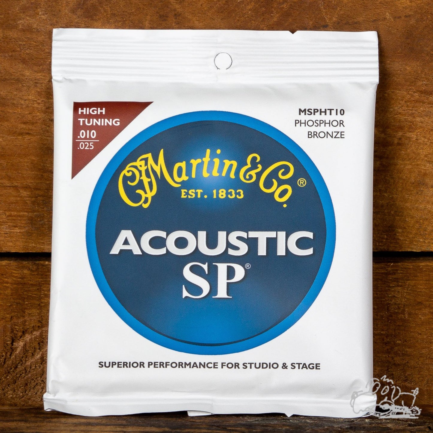 Martin Phosphor Bronze High/Nashville Tuning 10-25 Acoustic Guitar Strings