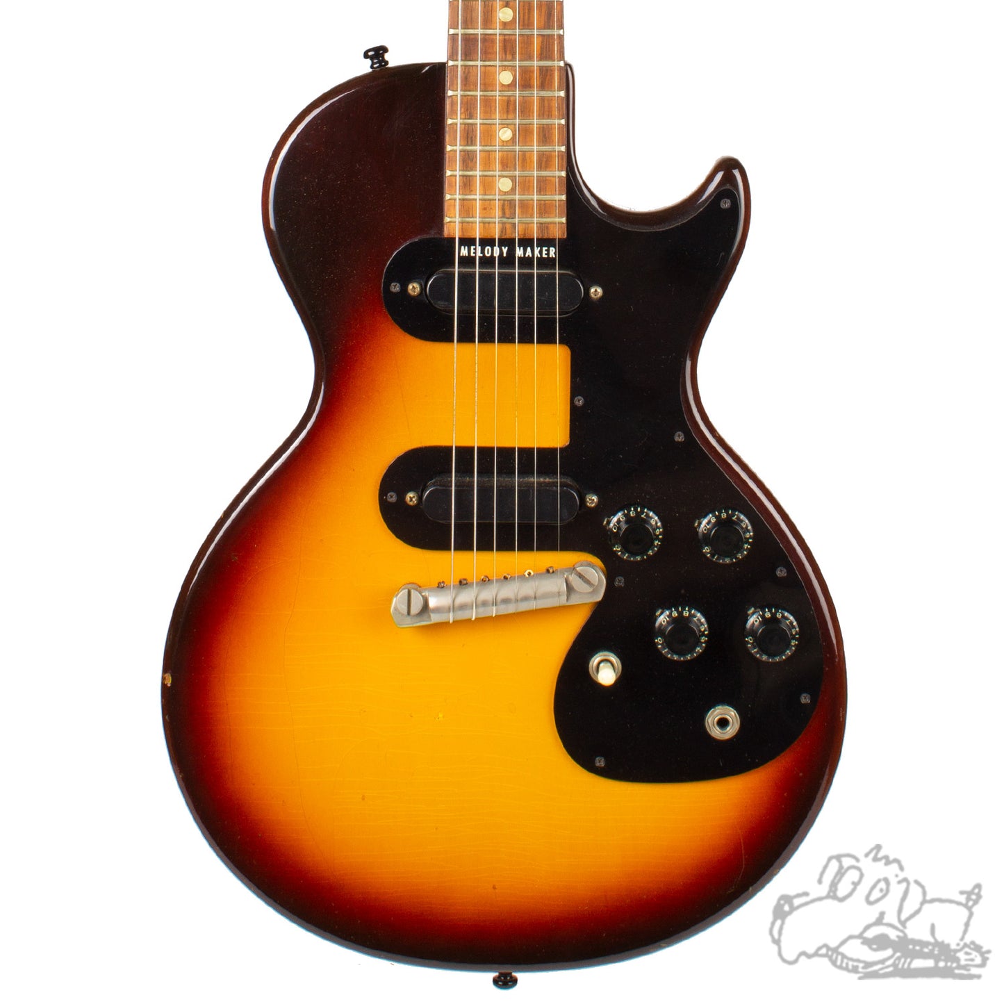1960 Gibson Melody Maker in Sunburst