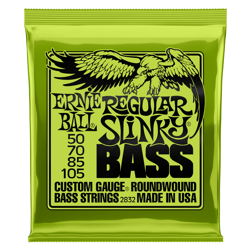 Ernie Ball Nickel Plated Roundwound Bass Strings