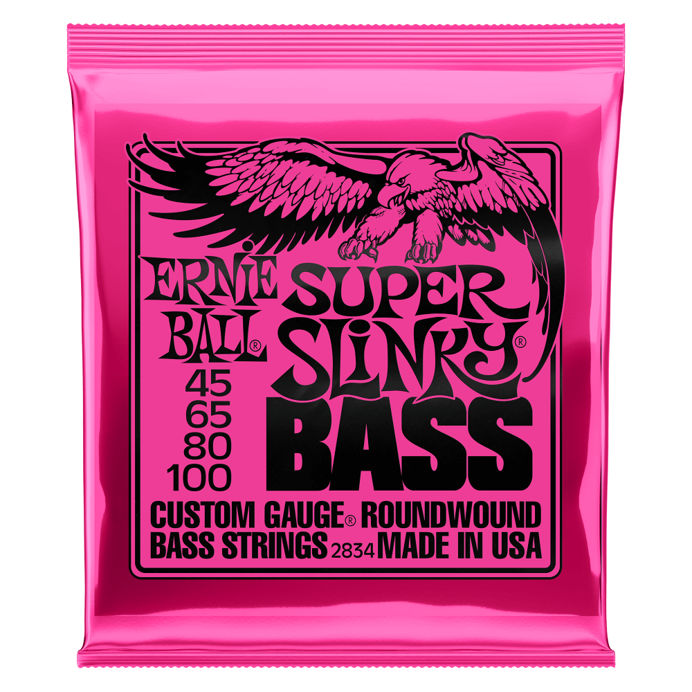Ernie Ball Nickel Plated Roundwound Bass Strings