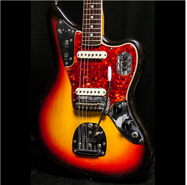 1965 FENDER JAGUAR SUNBURST - Garrett Park Guitars
 - 2