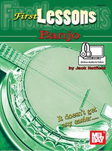 Mel Bay's First Lessons for Banjo by Jack Hatfield - CD Included