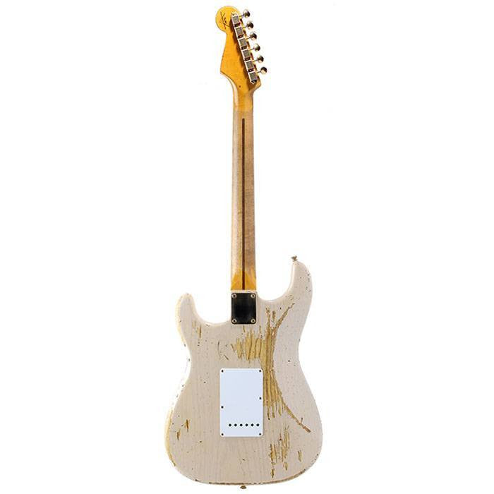 2014 Fender Custom Shop '54 Stratocaster Relic, Dirty Blonde - Garrett Park Guitars
 - 6