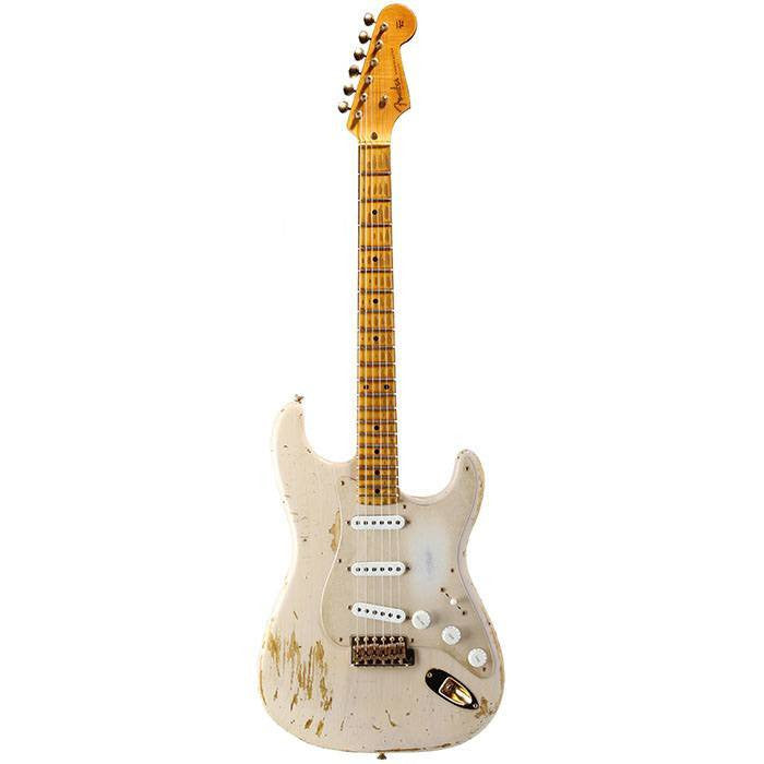 2014 Fender Custom Shop '54 Stratocaster Relic, Dirty Blonde - Garrett Park Guitars
 - 3