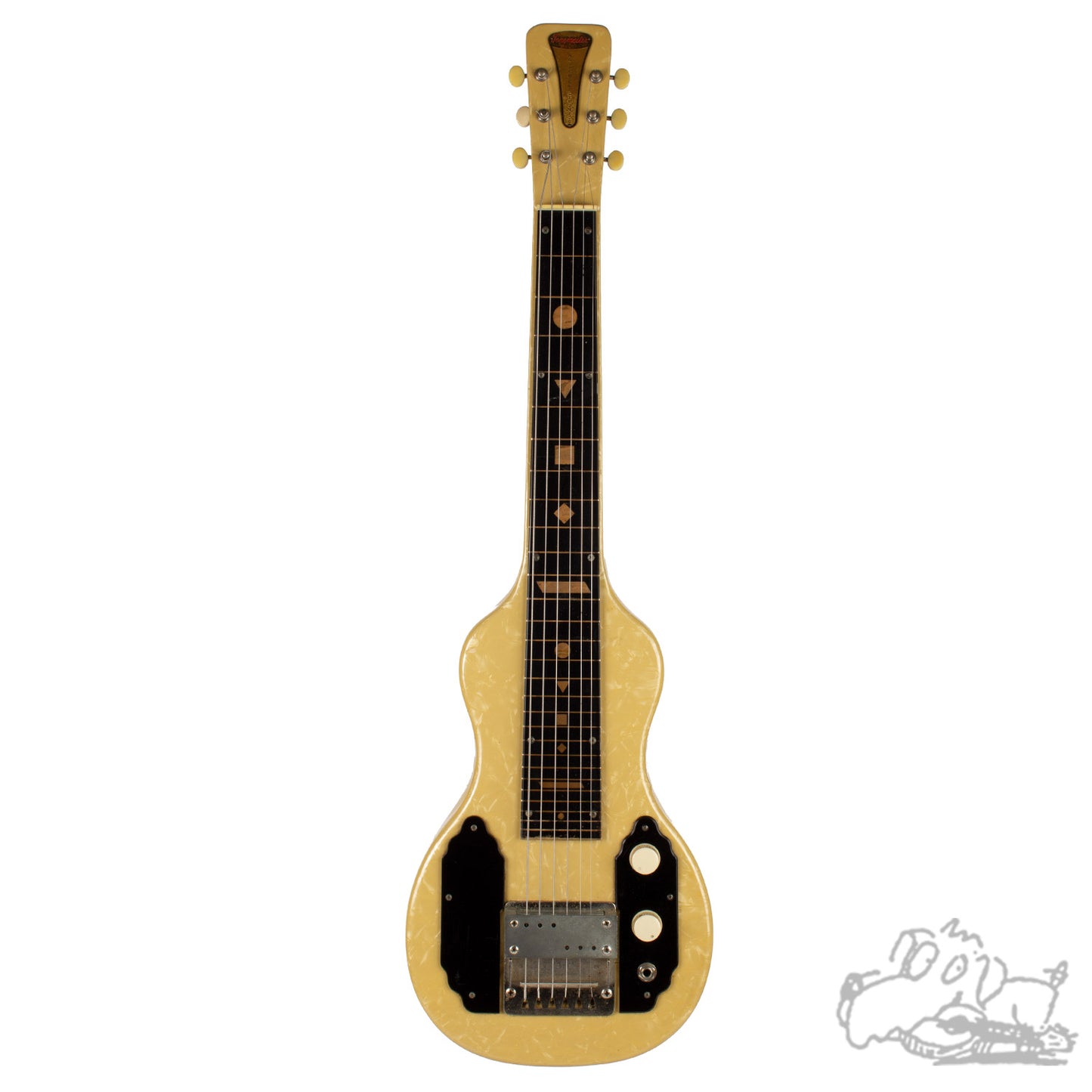 1958 English Tonemaster Lap Steel Guitar