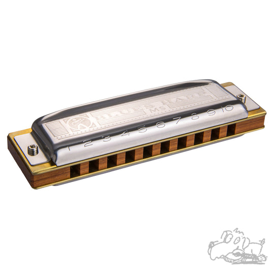 Hohner MS-Series Blues Harp In Assorted Keys - A, Bb, B, C, D, E, F, G