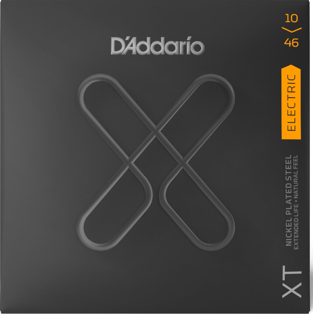 D'Addario XT Nickel Electric Guitar Strings XTE1046 Regular Light 10-46