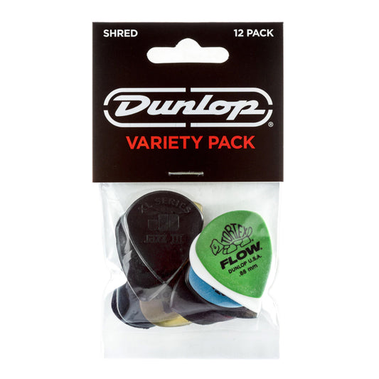 Dunlop "Shred" Picks Variety Pack - 12-Pack - PVP118