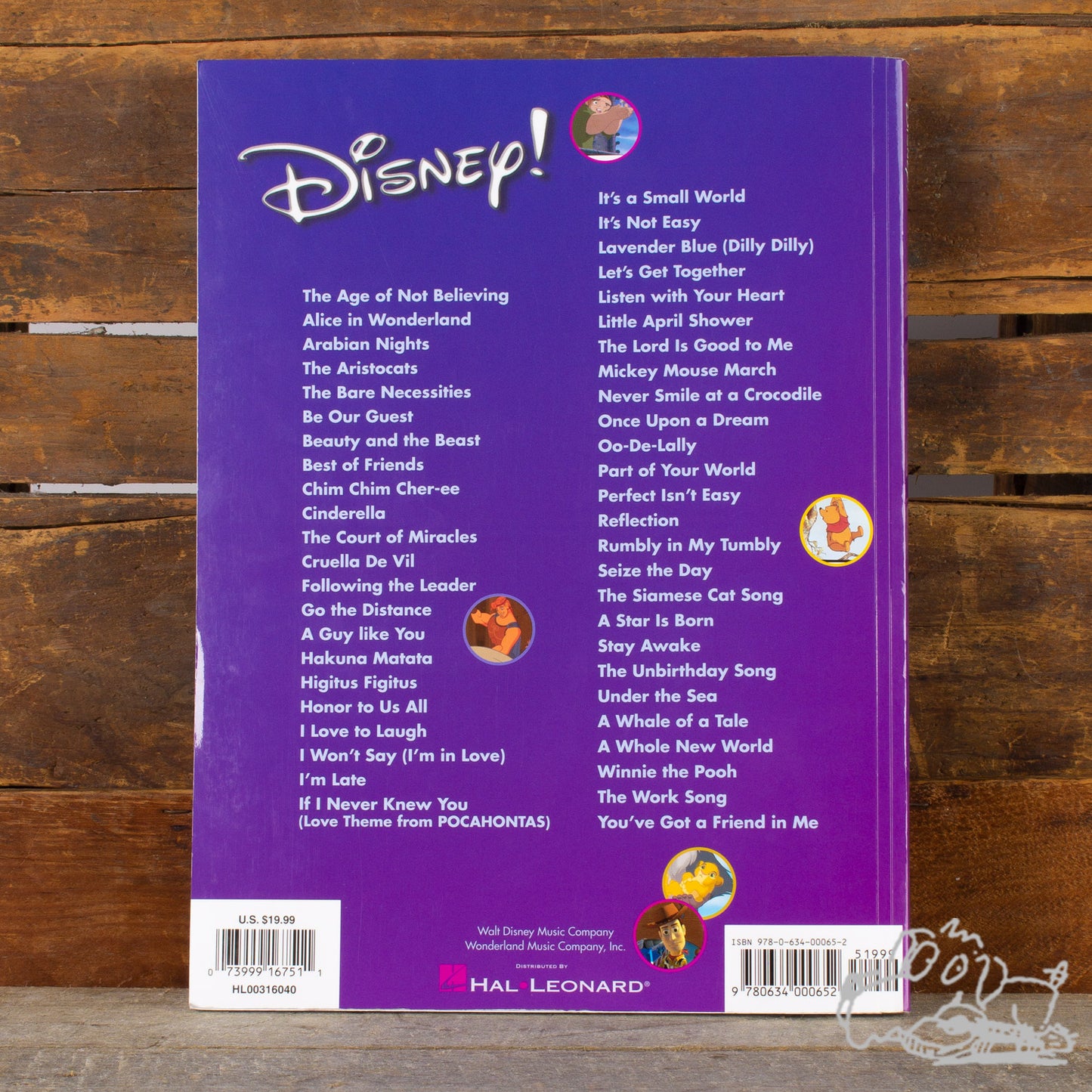 Disney! 48 Classic Tunes From 33 Disney Movies & Shows (Easy Piano)