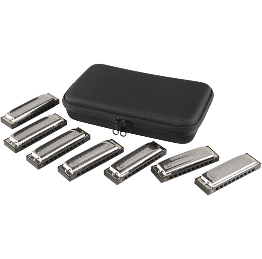 Hohner Bluesband 7 Pack of Harmonicas