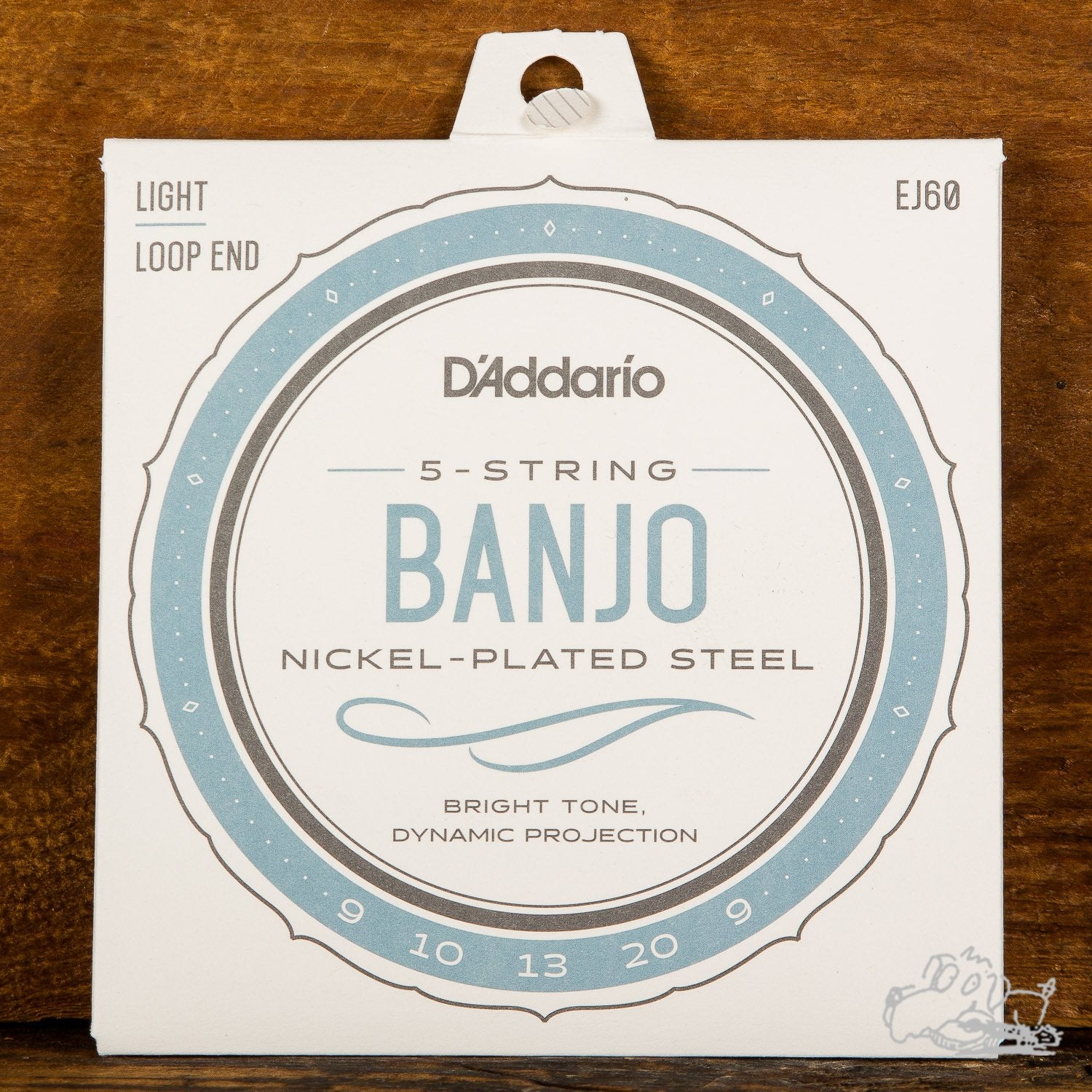バンジョー 弦 ダダリオ 5弦バンジョー D'Addario EJ57 5-String Banjo Nickel Plated Custom  Medium 11-22 バンジョー弦 【大放出セール】 - 楽器アクセサリー