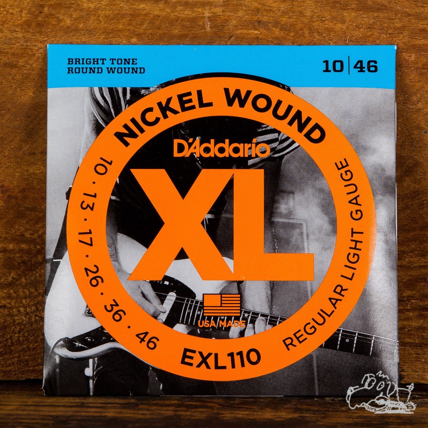 D'Addario EXL110 Electric Guitar Strings Nickel Wound Light 10-46