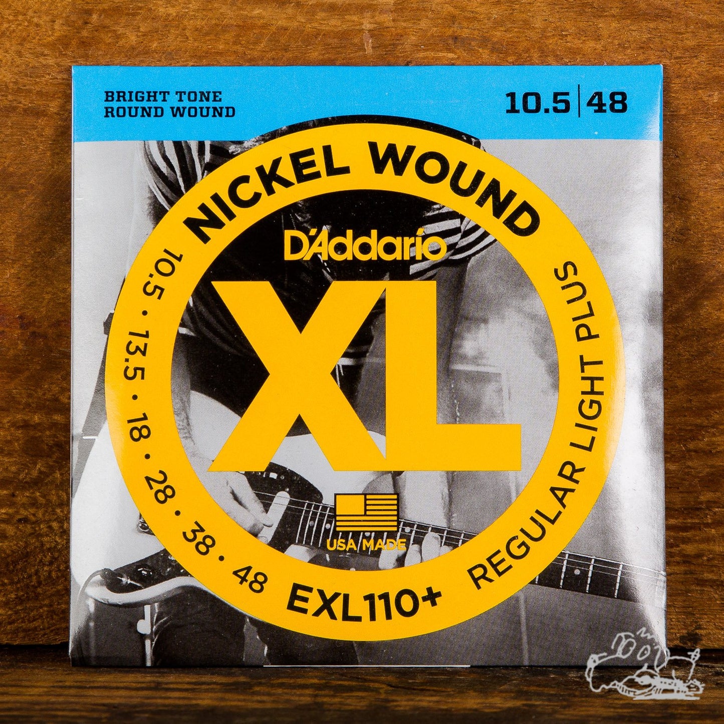 D'Addario XL Electric Guitar Strings Nickel Wound Light Plus 10.5-48
