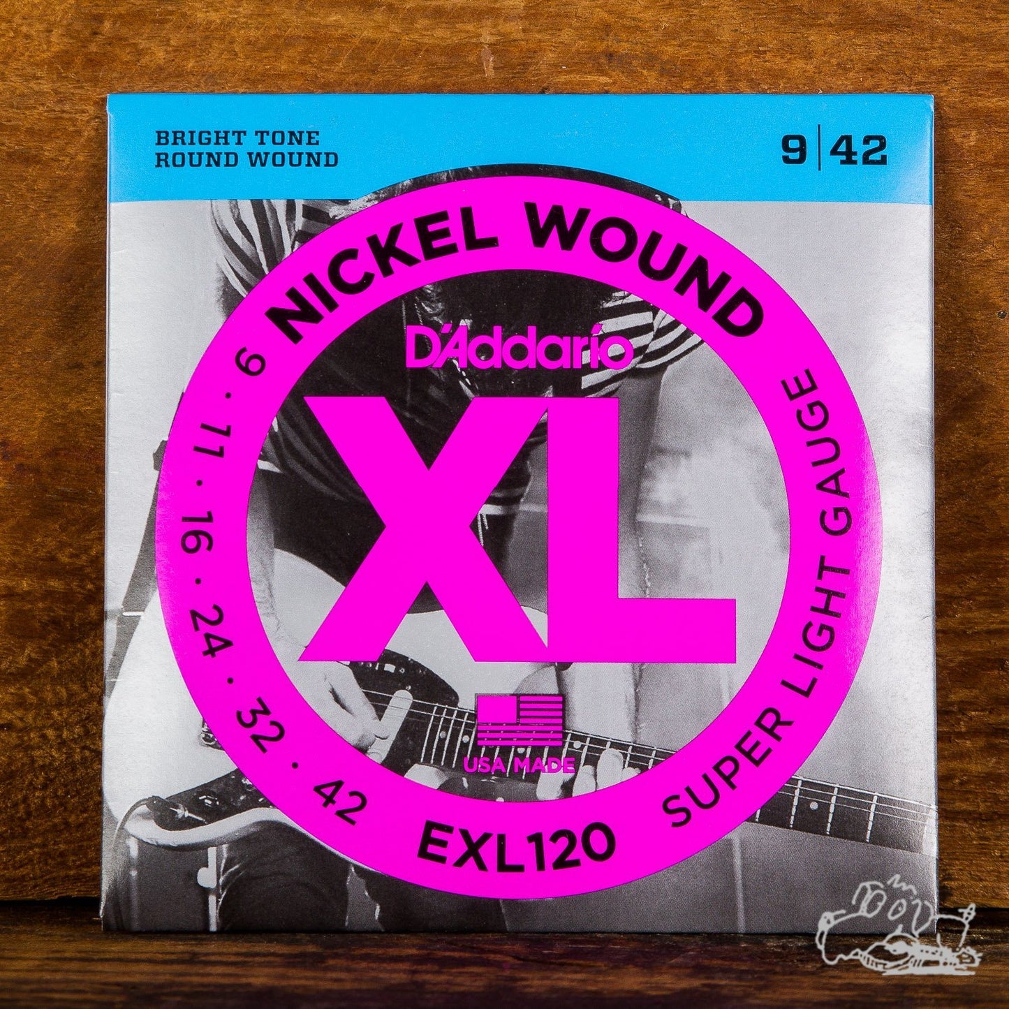 D'Addario XL Electric Guitar Strings Nickel Wound Super Light 9-42