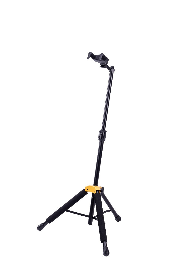 Hercules GS415B PLUS Folding Auto-Grip Guitar Stand  - Also for Banjo, Mandolin, Bass, Acoustic Guitar, and more.