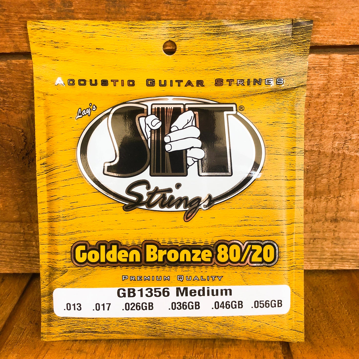 S.I.T. Golden Bronze 80/20 Acoustic Guitar Strings