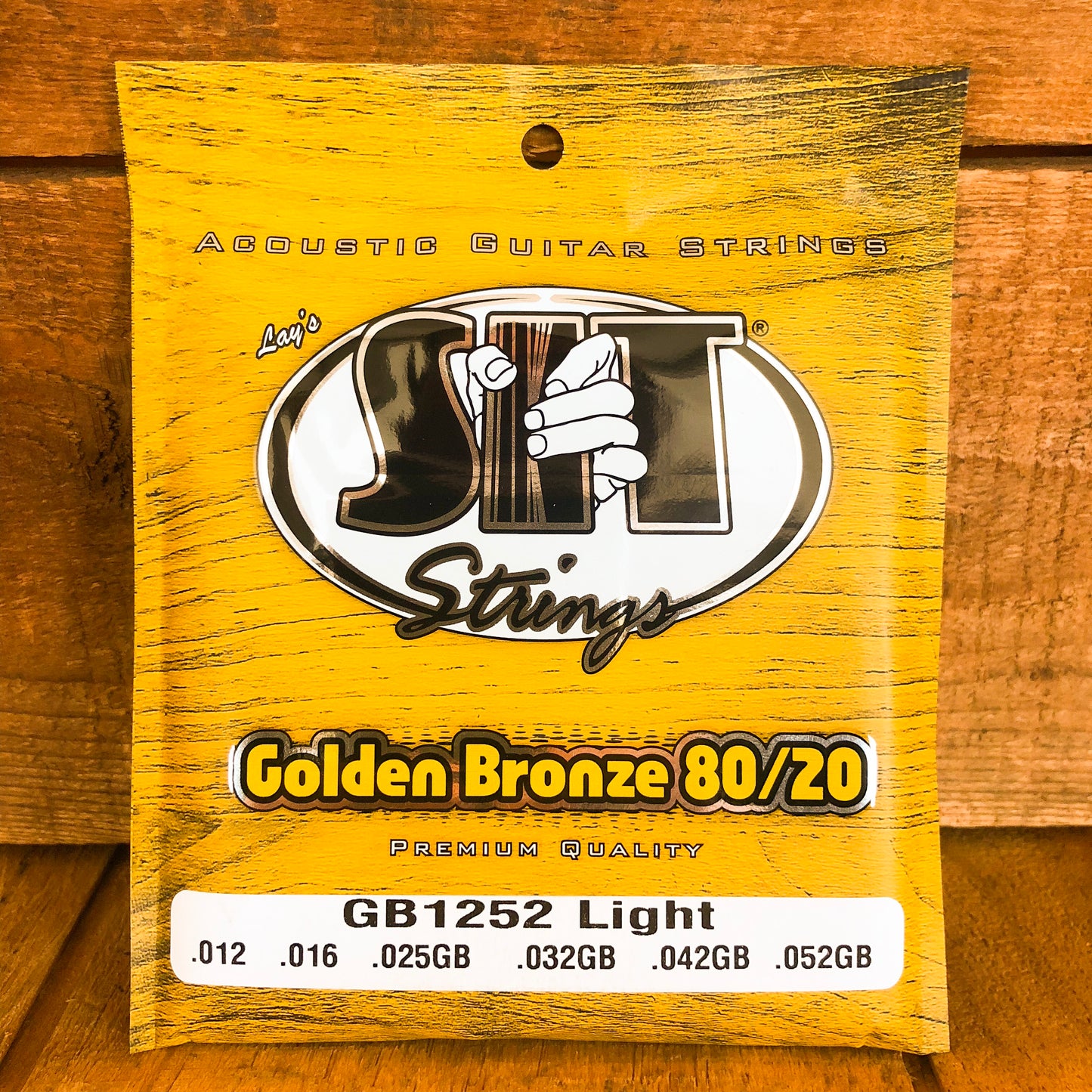 S.I.T. Golden Bronze 80/20 Acoustic Guitar Strings