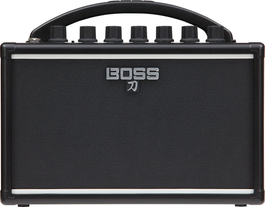 Boss Katana Mini - 7 Watt Guitar Amplifier - Plug It In or Use Battery Power