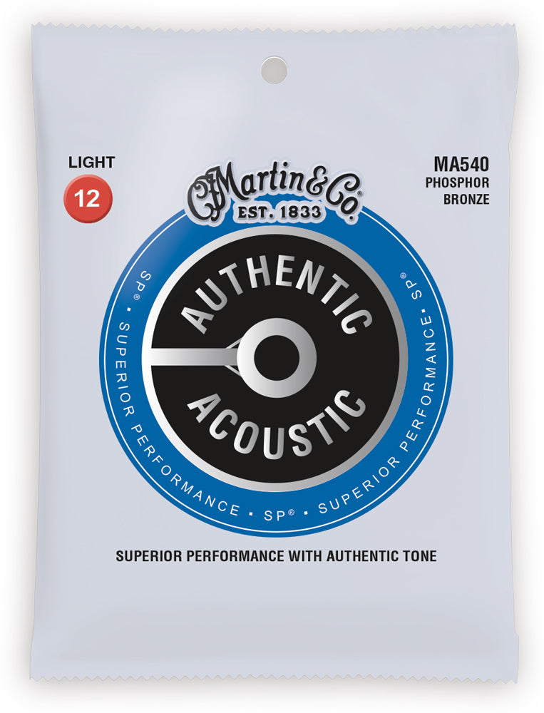Martin Authentic Acoustic Phosphor Bronze Acoustic Guitar Strings