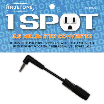 Truetone 1 Spot 3.5 Millimeter Converter