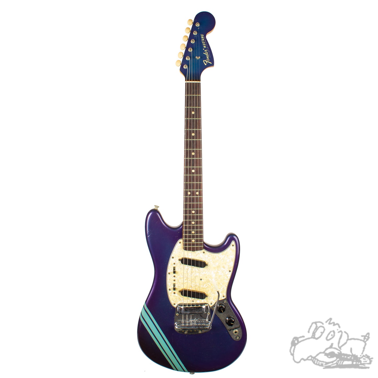 1968 Competition Blue Fender Mustang