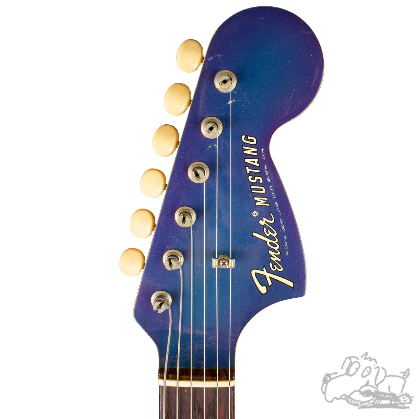 1968 Competition Blue Fender Mustang