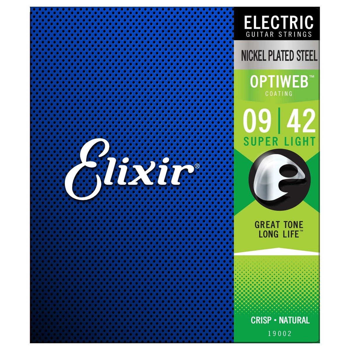 Elixir Nickel Plated Optiweb Electric Guitar Strings