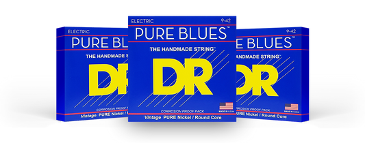 DR Pure Blues Electric Guitar Strings .10-.46