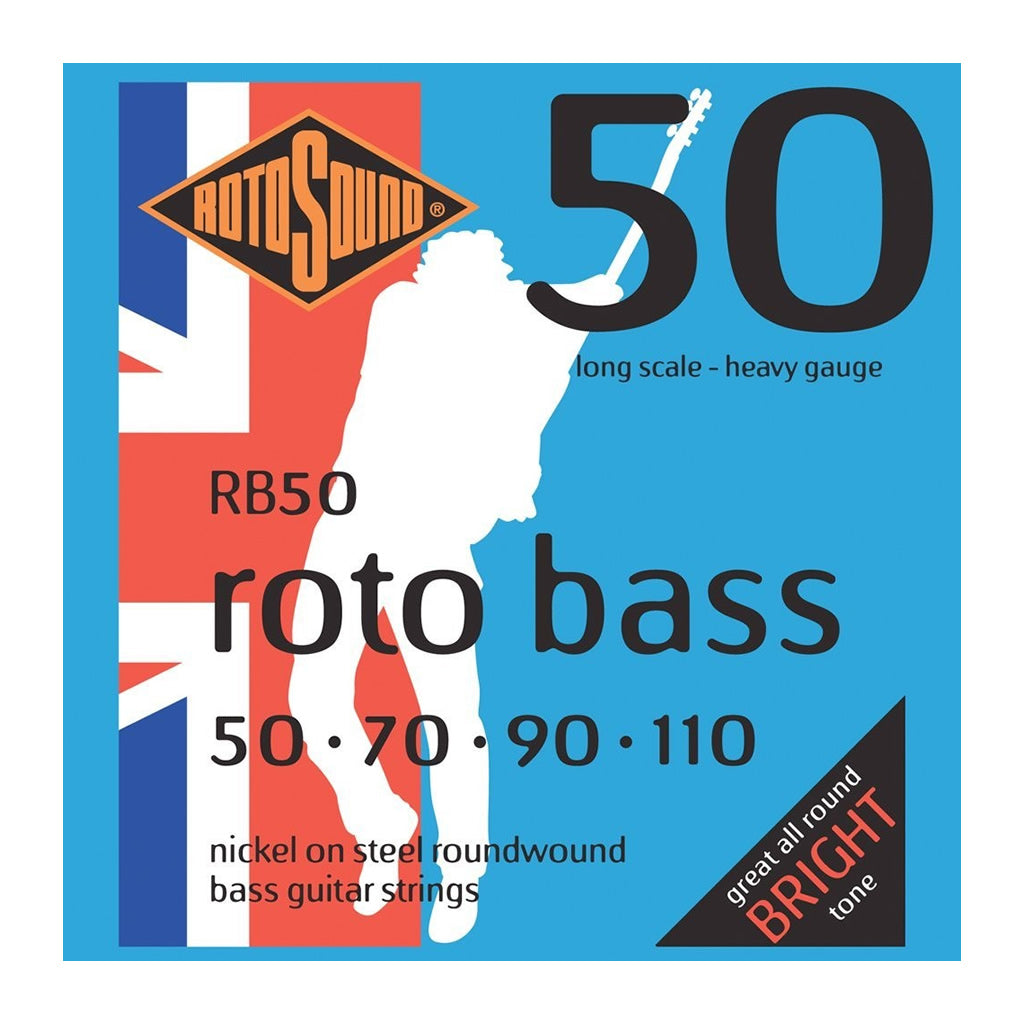 Rotosound RB50 Nickel-wound Roundwound Bass Strings