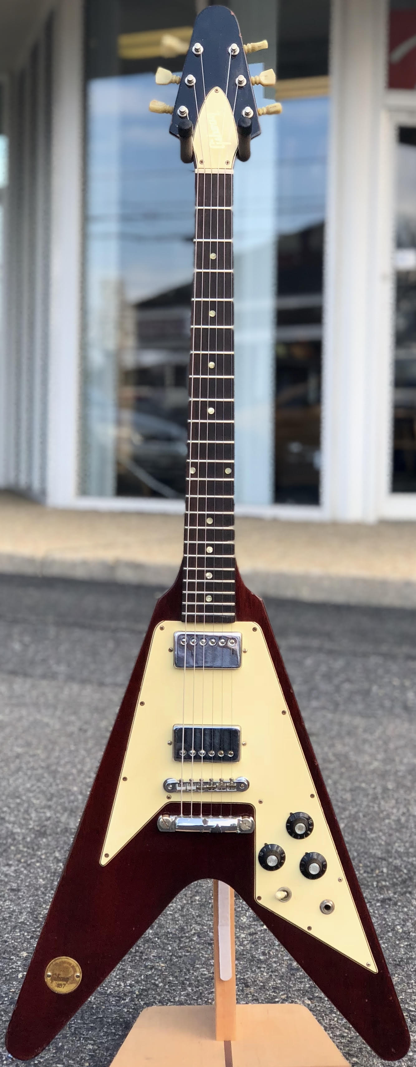 1971 Gibson Flying V Limited Edition Medallion #187