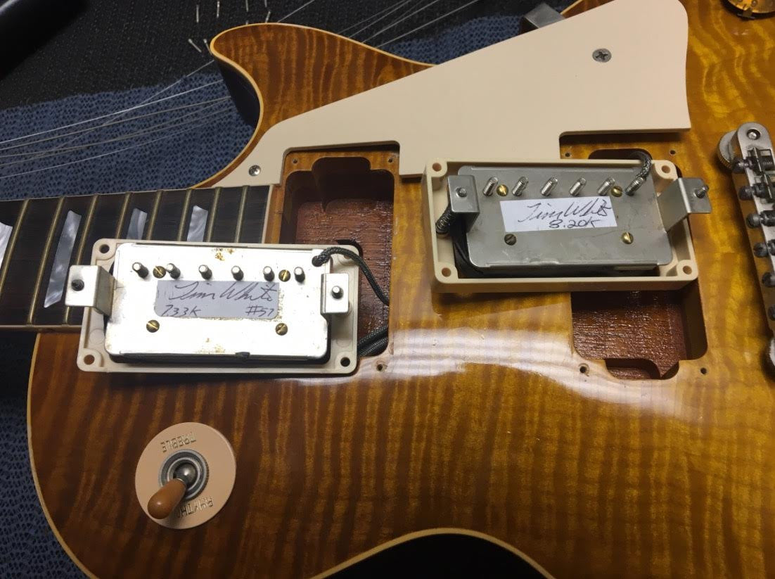 2001 Gibson Custom Shop '59 Reissue Les Paul, Murphy aged with Brazilian Rosewood fingerboard - Garrett Park Guitars
 - 9