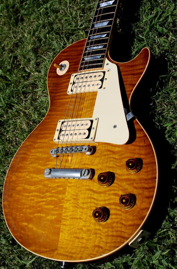 2001 Gibson Custom Shop '59 Reissue Les Paul, Murphy aged with Brazilian Rosewood fingerboard - Garrett Park Guitars
 - 12