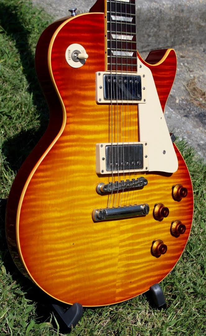 2003 Gibson Custom Shop '59 Reissue, Washed Cherry, Brazilian Board - Garrett Park Guitars
 - 13