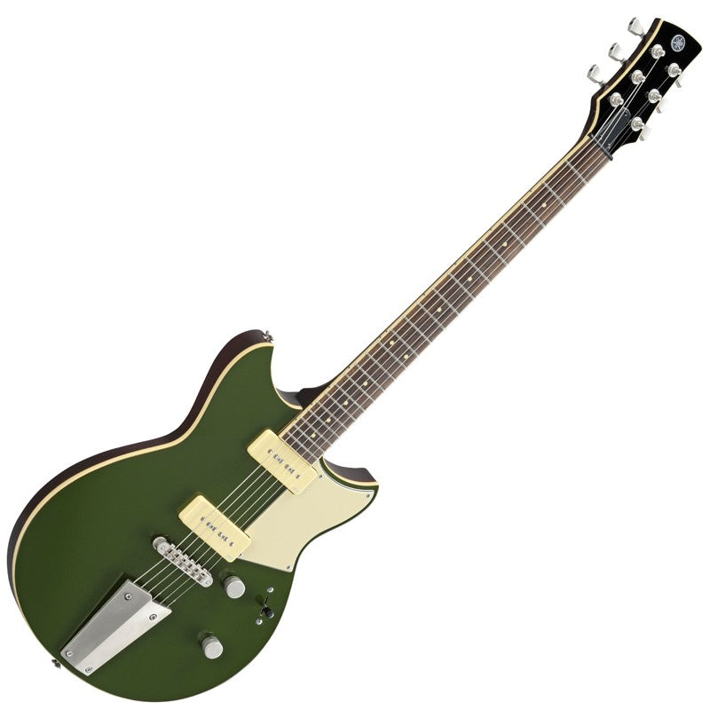 Yamaha Revstar RS502T Electric Guitar with P90's - Bowden Green with Deluxe Padded Gig Bag